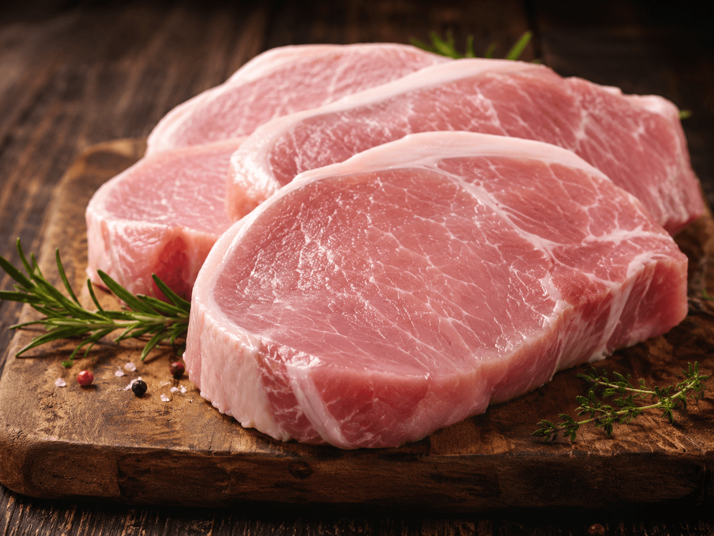 Fresh pork chops